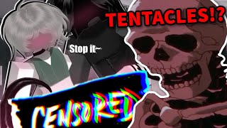 TENTACLES Skeletons Roasting MORE INSANELY SUS Roblox Stories [upl. by Ardnohsed]