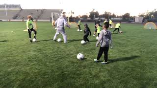 Foot Skills session by Coach Cameron [upl. by Nysila]