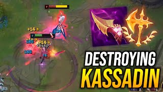 DESTROYING KASSADIN WITH AP KATARINA [upl. by Marcille]