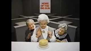 1984 Wendys Wheres the Beef with Clara Peller 1 [upl. by Arreik936]