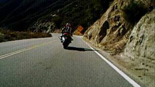 2001 RC51 SP1 Crash at Ortega High Way [upl. by Demitria]