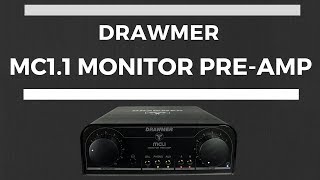 Drawmer MC11 Monitor PreAmp Demo by TransAudio Group [upl. by Nesiaj874]