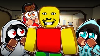 WE SURVIVED ROBLOX WEIRD STRICT DAD CHAPTER 3 [upl. by Wieren]