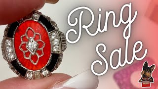 STERLING SILVER RING SALE 925 [upl. by Lamp566]