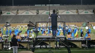 Crossmen 2024  Denton Show  Front Ensemble level cam [upl. by Ralleigh]