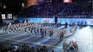 SPASSKAYA TOWER 2012 REPRESENTATION OF POLISH ARMY [upl. by Evetta]