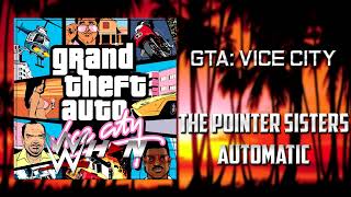 GTA Vice City  The Pointer Sisters  Automatic Fever 105  AE Arena Effects [upl. by Nahtonoj]