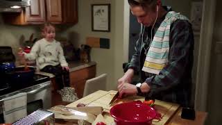 Rollins  Carisi 22x11 Deleted Scene  Jesse and Carisi Cook [upl. by Scandura]