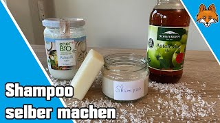 Shampoo selber machen  mit nur 4 Zutaten 💇 [upl. by Erdne]