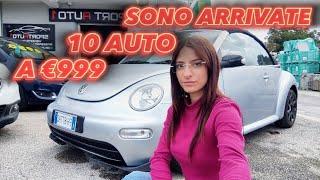 SONO ARRIVATE 10 AUTO USATE A PARTIRE DA €999😱😱 part1 [upl. by Sirrot]