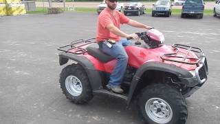 2009 Honda Foreman Rubicon 500 TRX500FA [upl. by Etteval2]