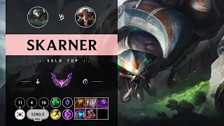 Skarner Top vs Sett  KR Master Patch 1410 [upl. by Itsyrk]