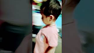 আমার ছোট্ট ভগবান প্রেমী ❤️🙏babyvakt krishnabhajan youtubeshorts musicgenre [upl. by Sheelagh]