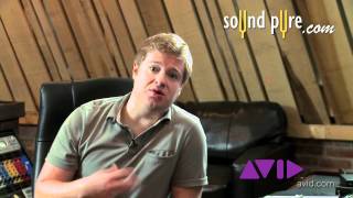 EUCON Support For Avid ProTools 9  Euphonix Artist Series Demo [upl. by Tod77]