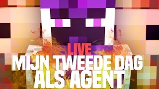 MIJN TWEEDE WERKDAG ALS AGENT MINETOPIA LIVE [upl. by Gannon486]