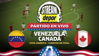 VENEZUELA 1  1 CANADÁ 34 POSTPARTIDO REACCIÓN GOLES Y PENALES  COPA AMÉRICA 2024 [upl. by Netsryk195]