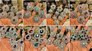 New designer diamond cut ring collection নতুন ডিজাইনার ডায়মন্ড কাট আংটি কালেকশন reels ring [upl. by Yesac]