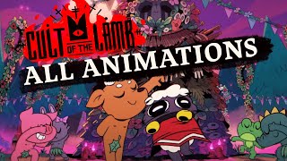 Cult of the Lamb  All Animated Trailers [upl. by Natanoy530]