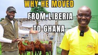 LIVESTOCK FARMING IN GHANA CHANGED HIS LIFE FOREVER [upl. by Adamek]