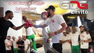 GDG Envito Vlog GDG Fury x GIGGS Interview Behind The Scenes [upl. by Falk]