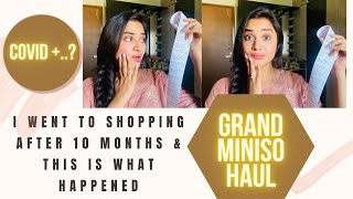 I went to shopping after 10 months  COVID   Grand MINISO HAUL Janani Ashokkumar [upl. by Sufur]