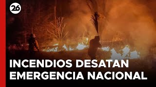 BOLIVIA  Los incendios forestales no dan tregua y declaran la emergencia nacional [upl. by Airdnaed848]