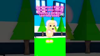 Why dogs shouldn’t be in adopt me 😈🙀adoptme roblox shorts [upl. by Hedvig]