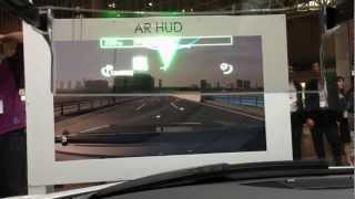 Pioneer AR HUD mounted in Audi R8 [upl. by Affay]