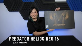 Acer Predator Helios Neo 16 Gaming Laptop Unboxing [upl. by Gabor9]