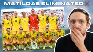 Matildas ELIMINATED from Olympics  Australia 12 USA [upl. by Tootsie]