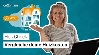 HeizCheck Heizkosten vergleichen und sparen [upl. by Aivatan669]