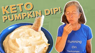 Keto Pumpkin Cream Cheese Dip [upl. by Vickie]