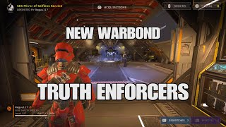 HELLDIVERS 2 Truth Enforcers Warbond Review and Its the best one yet [upl. by Bran544]