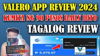 VALERO APP  KUMITA NG 90 PESOS GCASH DAILY SA BAGONG INVESTMENT  PAYMENT PROOF  TAGALOG REVIEW [upl. by Suollecram]