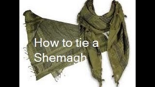 How To Tie a Shemagh  Three Different Methods [upl. by Orion]