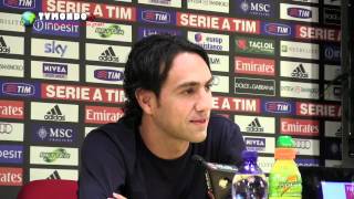 Ultima conferenza stampa di Sandro Nesta da giocatore del Milan [upl. by Lamrej]