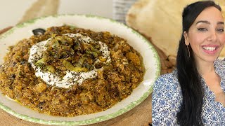 Persian Eggplant Dip Kashke Bademjan [upl. by Longo]