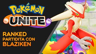 Revoleando patadas con Blaziken 2  Partidita Ranked Pokémon Unite pokemon pokemonunite blaziken [upl. by Noryv]