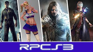 RPCS3  25 awesome fully playable games on the emulator  Best of PS3 [upl. by Bac]