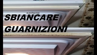 SBIANCARE E TOGLIERE MUFFA DA GUARNIZIONI [upl. by Atok]