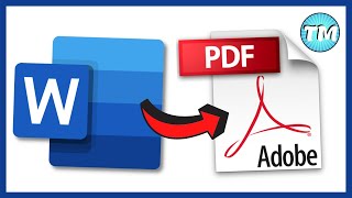 3 Easy Ways to Convert a Word Document into a PDF File [upl. by Hahnke]