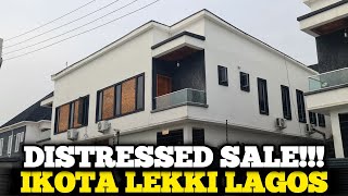 DISTRESS SALE 4BEDROOM DUPLEX IKOTA LEKKI LAGOS NIGERIA WITH PROPERTIES [upl. by Airamesor]