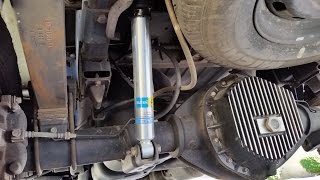 Installing New Shocks on a Ram Truck [upl. by Laetitia]