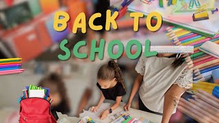 ✏️BACK TO SCHOOL ON PREPARE LA RENTREE 2024 ENSSEMBLE🎒🖍 [upl. by Arraic]