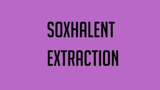 soxhalent extraction instrumentation principle workinguses [upl. by Mukund]