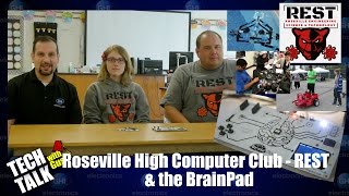 Roseville High Computer Club amp the BrainPad Tech Talk  033 [upl. by Navak]