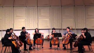 Debussy Golliwogs Cake Walk for Cello Ensemble [upl. by Janelle]