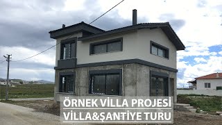 78 M2 VÄ°LLA PROJESÄ°  VÄ°LLA amp ÅANTÄ°YE TURU Ä°NÅAATI DEVAM EDEN PROJELER [upl. by Fagan718]