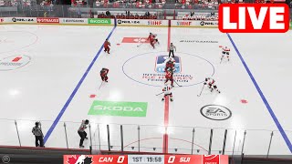 ICE HOCKEY LIVE🔴 Switzerland vs Canada  2024 IIHF World Championship 19th May 2024 Full Match NHL24 [upl. by Annadiane]