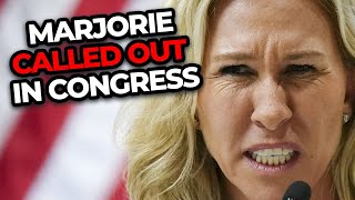 Marjorie Greenes Idiocy CALLED OUT On The House Floor [upl. by Naitsirk]